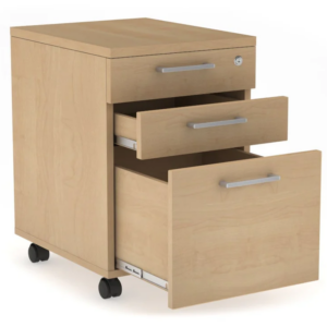 THREE DRAWER PEDESTAL - Image 3