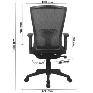 MACRO MED BACK OFFICE CHAIR - Image 4